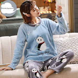 Pyjama femme hiver Pilou