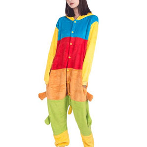 Combinaison Pyjama Chenille Multicolore