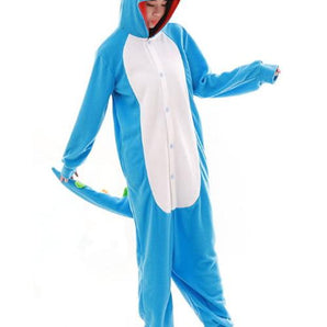 Combinaison Pyjama Dinosaure Bleu