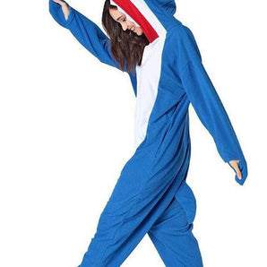Combinaison Pyjama Requin Bleu