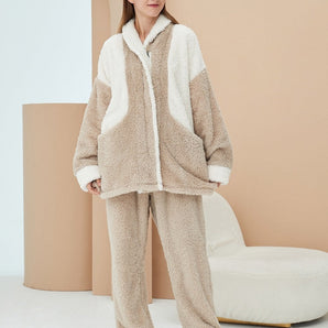 Pilou pyjama chaud femme