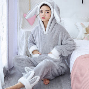 Pyjama Pilou Pilou Femme <br> LAPIN GRIS