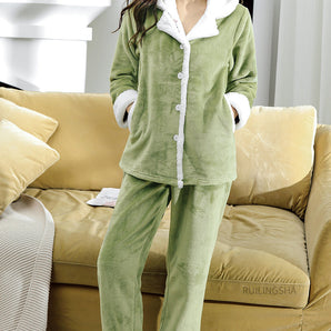 Pyjama Polaire Vert