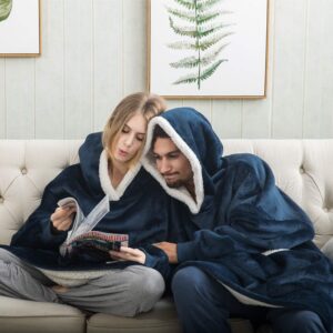 Combinaison pyjama hiver poncho
