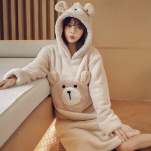 Combinaison pyjama Ours poncho