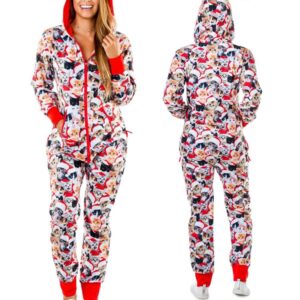 Combinaison pyjama pilou pilou Motif chats