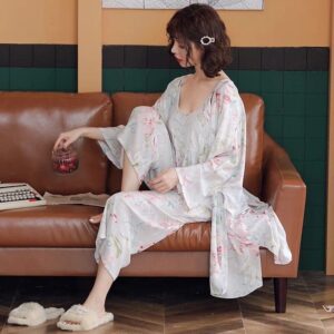 Ensemble pyjama avec Kimono
