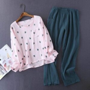 Ensemble pyjama femme coton