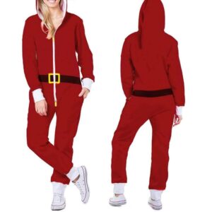 Grenouillère femme polaire Mère Noël