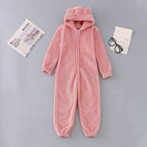 Grenouillère femme pyjama Rose