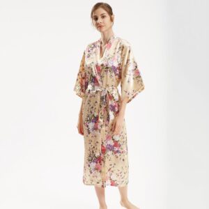 Kimono femme doré