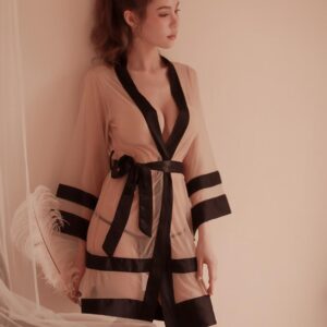 Kimono femme transparent
