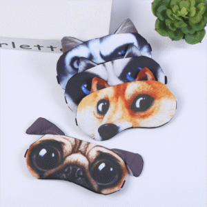 Masque de nuit animaux