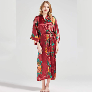 Peignoir kimono femme Fleuri