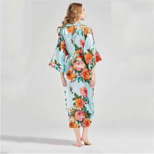 Peignoir kimono femme long