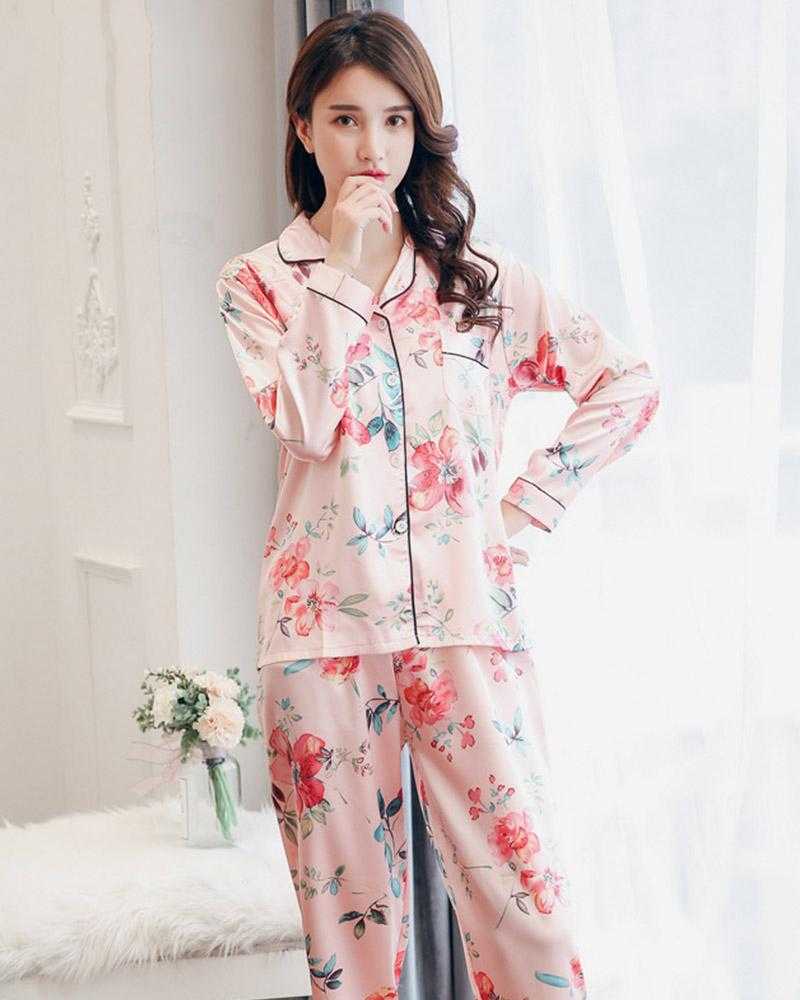 Pyjama en satin – Image 7