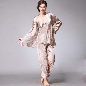 Pyjama femme 3 pièces