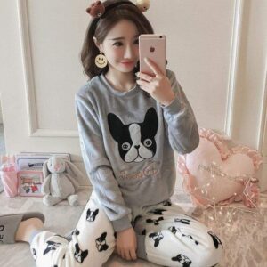 Pyjama femme en pilou Bulldog